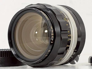 [Exc+5] Nikon NIKKOR-O Auto 35mm f/2 Non AI Wide Angle Lens from JAPAN - Picture 1 of 18