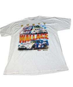 Camiseta NASCAR Grande Vintage Carreras Rusty Wallace Beer - Imagen 1 de 8