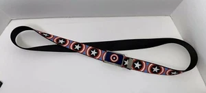 Captain America Shield Seatbelt Belt  one size fits most - Picture 1 of 12