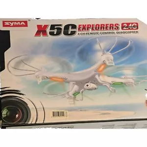 SYMA X5C Quadcropter Explorer 2.4G 4 CH Remote Control HD Cam 360°6Axis New - Bild 1 von 12
