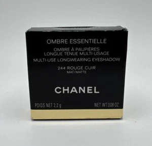 Chanel Ombre Essentielle Multi-Use Longwearing Eyeshadow ~ 244 ROUGE CUIR ~ - Picture 1 of 6