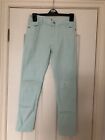 Girls Marks And Spencer Skinny Jeans Pale Blue Age 9-10