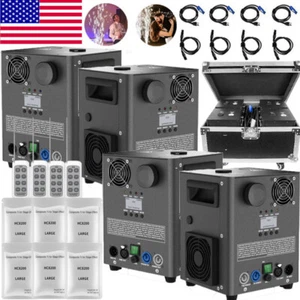 Máquina de chispas frías 1200 W efecto escenario DMX fuegos artificiales DJ evento fiesta boda con estuche - Imagen 1 de 19
