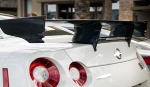 For Gtr R35 Nisno Style Carbon Fiber Wing Trunk Spoiler 2009 To 2016 - Picture 1 of 8