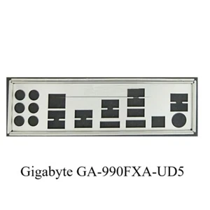 Shield I/O IO für Gigabyte GA-990FXA-UD5 hintere Schallwand Backplate Hauptplatine NEU - Bild 1 von 6
