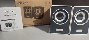 Phission N7 Multimedia Digital Lautsprecher, offene Box, Verwendung für Laptops, PC, Telefone - Bild 1 von 6