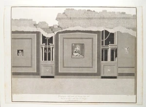 Accademia Ercolanese di Archeologia ca 1796 Pompeii Fresken Mosaiken Original  - Picture 1 of 8