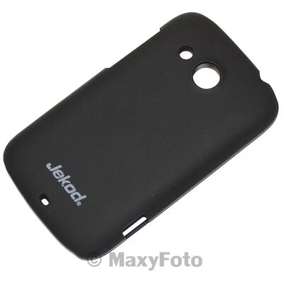 CUSTODIA JEKOD ORIGINALE SUPER COOL CASE COVER PER HTC DESIRE C NERA BLACK - Immagine 1 di 4