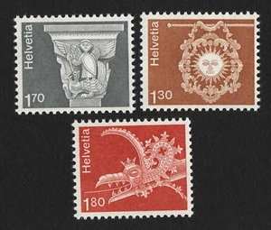 OPC 1973 Schweiz Ausgaben Sc#572 574-5 postfrisch 33346 - Bild 1 von 1