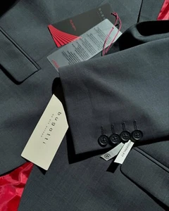 Bugatti Men’s Wool Blazer - Grey, Size 25 - Picture 1 of 8