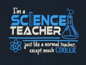 T-shirt divertente I'M A SCIENCE MASEGN - COME UN INSEGNANTE NORMALE TRANNE MOLTO PIÙ COOL - S-3XL - Foto 1 di 2