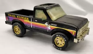 Vintage Nylint Trail Ranger 4X4 Black Truck 8.5” Pressed Steel Blazer Rally Ford - Picture 1 of 10