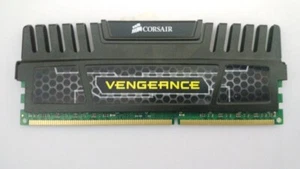 Corsair Vengeance DDR3 CMZ4GX3M1A1600C9 Black 9-9-9-24 1600Mhz 4GB (1x4GB) - Picture 1 of 5