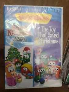 VeggieTales Holiday Double Feature Saint Nicholas The Toy That Saved Christmas - Picture 1 of 1