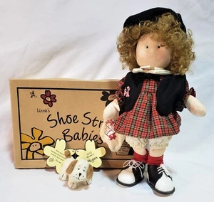 Lizzie's Shoe String Babies 14" Muñeca Megan #33008 Bolso para Perros 2003 Caja Original - Imagen 1 de 2