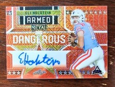 2023 Leaf Metal Armed & Dangerous Orange Mojo Auto Eli Holstein #1/1