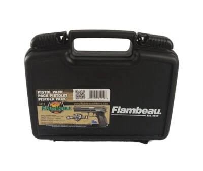 Flambeau Outdoors Safe Shot Hard Gun Case 10" Pistol Foam Protected #1011 USA - Image 1 of 4