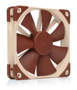 Noctua NF-F12 PWM, Premium Quiet Fan, 4-Pin (120mm, Brown) - Afbeelding 1 van 7