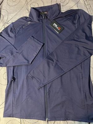RALPH LAUREN RLX GOLF ZIP. NAVY LIGHT JACKET SIZE L MEN NWT $168.00 - Image 1 of 4