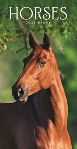 Horses 2026 Slim Diary Official - Bild 1 von 1