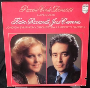 Katia Ricciarelli, Jose Carreras - Love Duets - Philips LP  1980 - Bild 1 von 5