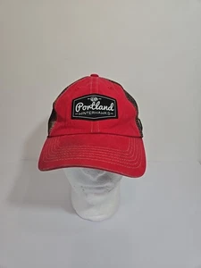 Portland Winterhawks Top Of The World Mesh Snapback Trucker Hat American Flag - Picture 1 of 13