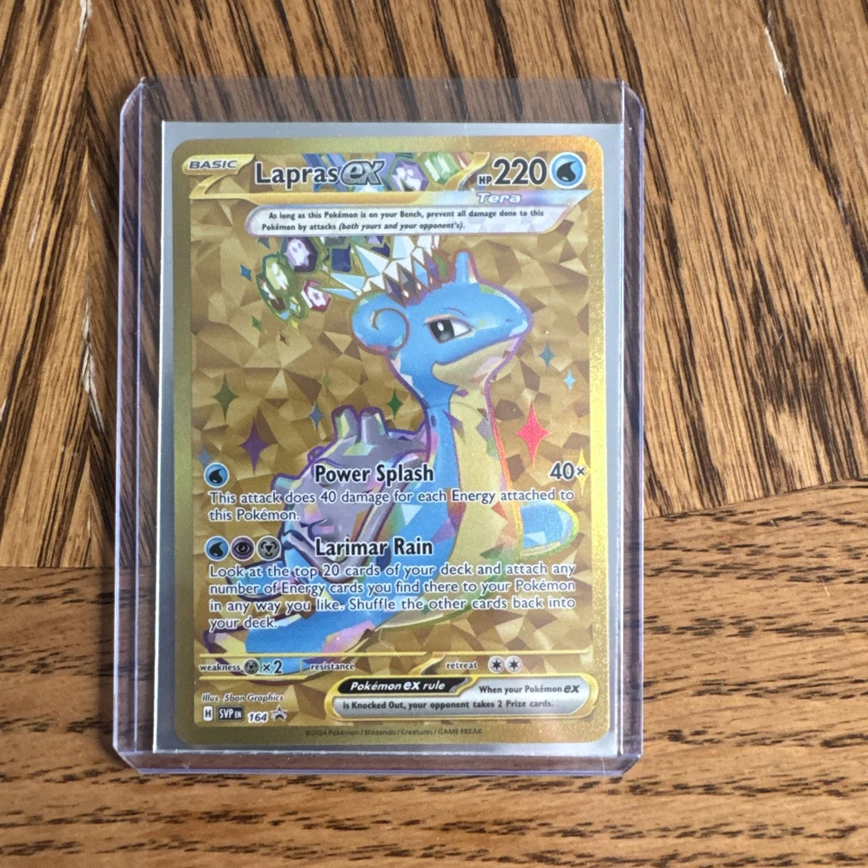 Lapras ex 164 Sv: Scarlet & Violet Promo Cards Holo - Image 1 of 1