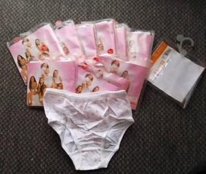 11xMädchen Unterwäsche Girl 8 J. (119-130) Cotonella  Blümchen (alte Avon-Serie) - Bild 1 von 2