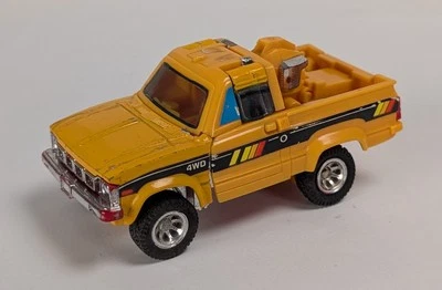 Takara Vintage Transformers G1 Diaclone 4HX Yellow Trailbreaker Action Figure - Image 1 of 4
