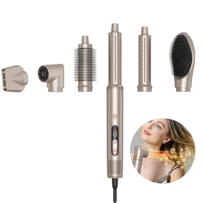 6 in 1 Hair Brush Hair Styler, Airstyler, Curling Iron, Hair Styler, Hair Styling - Image 1 of 4