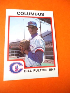 Bill Fulton - 1987 ProCards Baseball card #50 - Columbus Clippers - pitcher - Picture 1 of 2