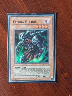 Yu-Gi-Oh!  Exodia Necross DR1-DE182 SR  1 Auflage NM Deutsch  - Bild 1 von 4