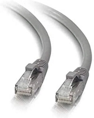 C2G 83145 5M GREY Cat5e Ethernet RJ45 High Speed Network Cable, LAN Lead Cat5e U - Image 1 of 4