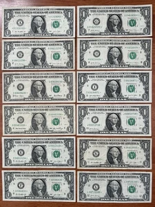 US. 2013-2021: 12 $1 Dollar Bills- All Star Notes - Completed Set Of 12 District - Picture 1 of 12