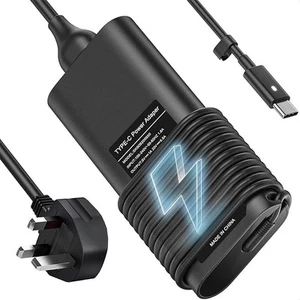 130W USB C Laptop Charger for Dell Latitude / XPS / Precision - Afbeelding 1 van 7