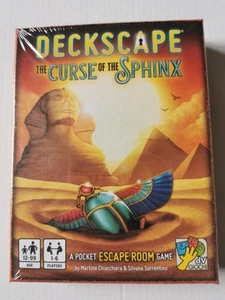 Deckscape Curse of the Sphinx Pocket Escape Room Card Game - Picture 1 of 2