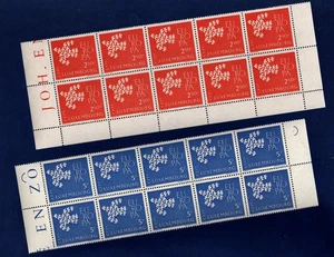 LUSSEMBURGO 1961 EUROPA BLOCCO DI 10 SERIE MNH** (2,50 FRANCHI CON MARGINE) - Picture 1 of 1