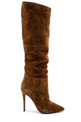 $280 Bota STEVE MADDEN Dakota CAMURÇA CASTANHA SALTO AGULHA PONTUDO 7.5 (TPO17) - Imagem 1 de 4