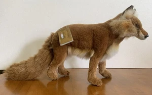 "Retratos de la naturaleza Hansa Fox Red Standing #4699 40 cml 2004 de colección con etiquetas 26x13x6""" - Imagen 1 de 17