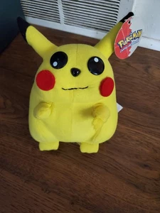 Vintage 1999 Pokémon Pikachu Plüschtier 16 Zoll Nintendo 7 Zoll - Bild 1 von 14