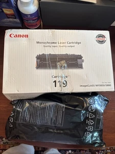Canon 119 Monochrome Laser Toner Cartridge ImageClass MF5850/5880 Damaged Box - Picture 1 of 9