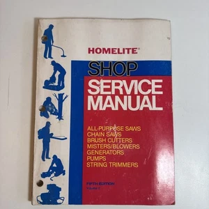 Home Light Shop Service Manual Chainsaws Generators Pumps String Trimmers 1984 ￼ - Picture 1 of 6