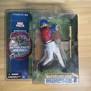 2002 McFarlane Big League Challenge Mike Piazza Exclusive Action Figure NY Mets - Picture 1 of 7
