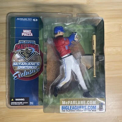 2002 McFarlane Big League Challenge Mike Piazza Exclusive Action Figure NY Mets - Image 1 of 4