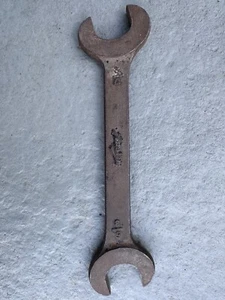 Vintage AUSTIN WRENCH SPANNER Double Open Ended 3/4 5/8 Inch Car Motorcycle Tool - Picture 1 of 5