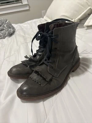 Botas de mujer Marc O'Polo marrón al tobillo talla 6 Reino Unido (talla 8 EE. UU.) Foto 1 de 4