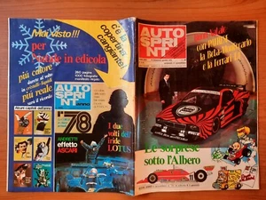 AUTOSPRINT ANNO 1979 N° 51-52 MONTECARLO FERRARI T.4 + POSTER - Bild 1 von 3