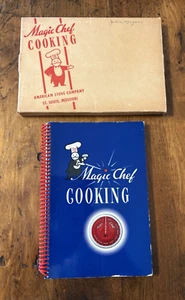 Magic Chef Cooking Cookbook 1948 Recipes Spiral Bound with Box - Picture 1 of 11