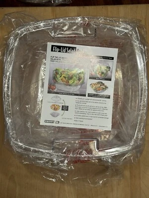 PRODYNE SB10 TAPA ABATIBLE ENSALADA SOBRE HIELO TAZÓN PARA SERVIR 6 CUARTOS NUEVO SIN CAJA Foto 1 de 4