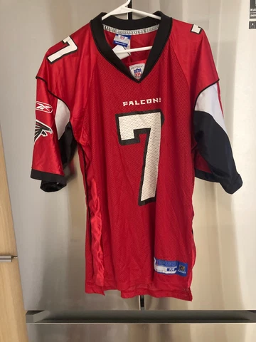 pre owned Framing Atlanta Falcons Michael Vick football Jersey adult Medium Cover